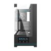 Počítačová skříň Darkflash DY450 PRO + ventilátor (černá)