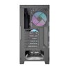 Prosklená počítačová skříň Darkflash DRX90 (černá)
