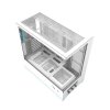 Počítačová skříň Darkflash DY451 PRO s ventilátorem (bílá)