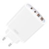 Nástěnná nabíječka XO CE22, 45W, GaN, 2x USB-C, 2x USB-A