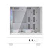 Počítačová skříň Darkflash DB330M + 3 ventilátory aRGB (bílá)