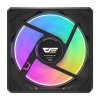 Počítačový ventilátor Darkflash Gauss G24 (černý)