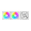 Počítačové ventilátory Darkflash Gauss G24 3 v 1 (bílé)
