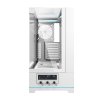 Počítačová skříň Darkflash DY450 bez ventilátorů (bílá)