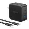 Choetech PD6008 2xUSB-C PD 100W GaN síťová nabíječka