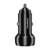 Nabíječka do auta Choetech 60W 2xUSB-C+USB-A (černá)