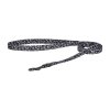 Dogness walking set leash+harness for dog (black and white)