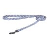 Dogness walking set leash+harness for dog (light blue)