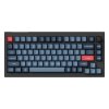 Bezdrátová mechanická klávesnice Keychron V1 Max QMK/VIA s banánovými spínači (černá)