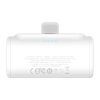Powerbank Baseus Compact 5000mAh, 20W, USB-C (biały)