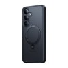 Pouzdro na telefon Torras Ostand Spin Series pro Samsung S25+ (černé)