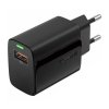 Foneng EU64 USB-A nabíječka černá