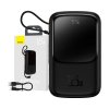 Powerbanka Baseus Qpow PRO s kabelem, 10000 mAh, 22,5 W (černá)