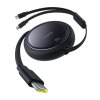 Kabel USB-C 2W1 Baseus Bright Mirror, C+C / 100W / 1m (černý)