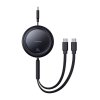 Kabel USB-C 2W1 Baseus Bright Mirror, C+C / 100W / 1m (černý)