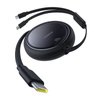 Kabel USB-C 2W1 Baseus Bright Mirror, C+C / 100W / 1m (černý)