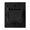 Chytrý WiFi nástěnný spínač SONOFF M5-3C-80 (3kanálový, pro rám, grafitový)