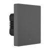 Chytrý WiFi nástěnný spínač SONOFF M5-1C-80 (1kanálový, pro rám, grafitový)