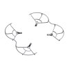 Kryt vrtule Sunnylife A3S-KC910 pro AIR 3S/AIR 3