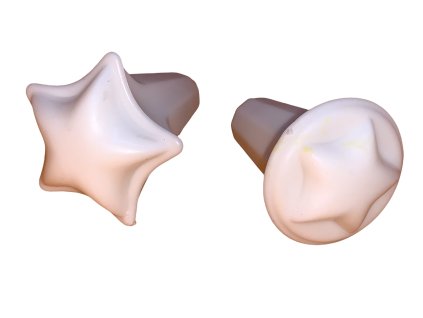 Náhradní koncovky Hvězda (Barva Růžová)