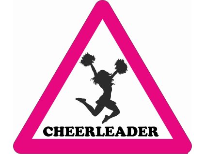 samolepka cheerleader 2