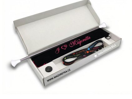 Majorette set PROFI  Wand + Grip Tape + Case | Name Print FREE