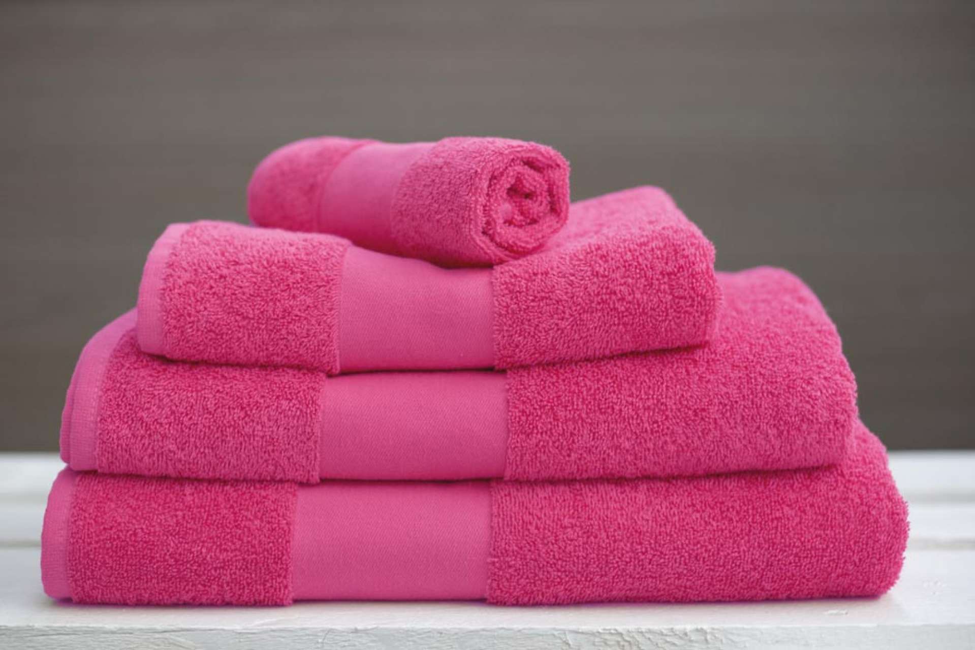 Duży różowy ręcznik Majorette