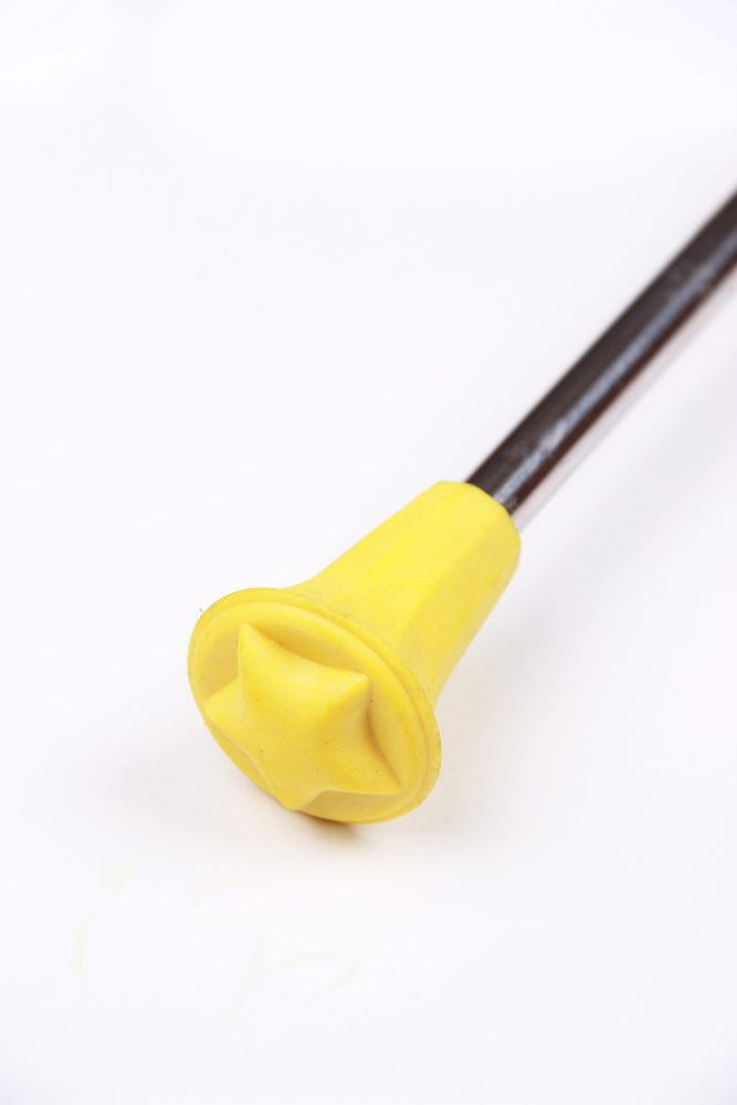 Mażoretkowa Pałeczka TORNADO Żółta