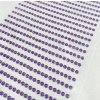 Nalepovací glitry na archu 3 mm, fialové