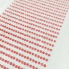 2530 7 nalepovaci glitry na archu 3 mm cervene
