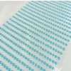 2533 nalepovaci glitry na archu 3 mm svetle modre