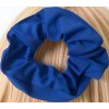 2590 2 scrunchies gumicka do vlasu modra