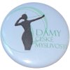 Placka Dámy české myslivosti (Velikost průměr 5,6 cm)