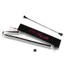 Twirling set STAR BLACK  Wand + Grip Tape + Case | Name Print FREE