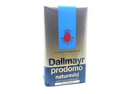 Dallmayr Prodomo natur mild, mletá káva, 500 g