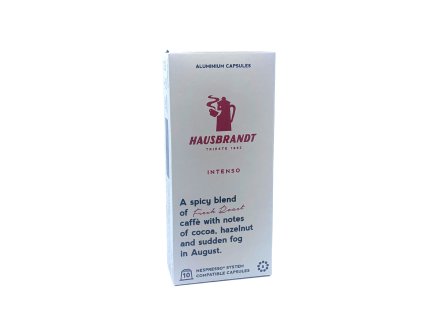 Hausbrandt Intenso, kapsule pre Nespresso, 10 ks