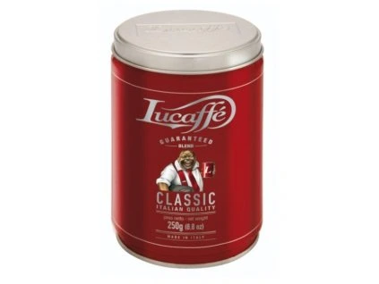 Lucaffé Classic, mletá káva, dóza, 250 g