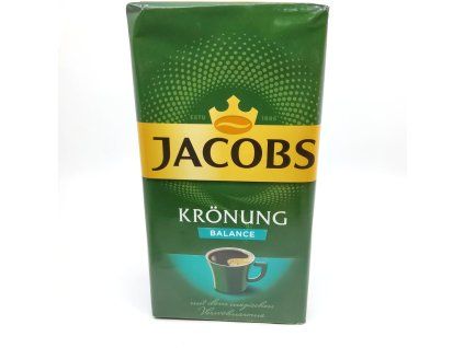 Jacobs Kronung Balance, mletá káva, 500 g