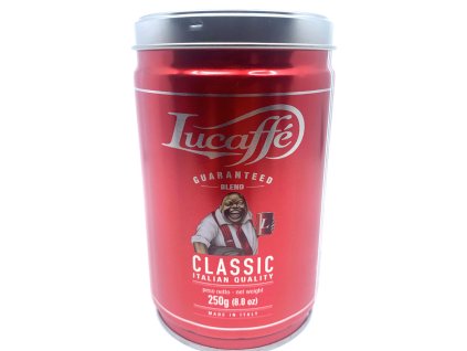 Lucaffé Classic, zrnková káva, dóza, 250 g