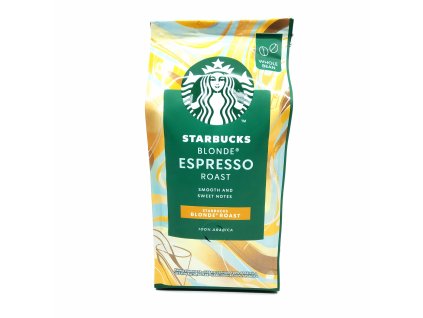 Starbucks Blonde Espresso Roast, zrnková káva, 200 g