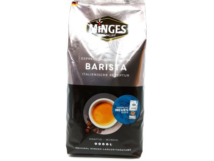Minges Espresso Barista, zrnková káva, 1 kg