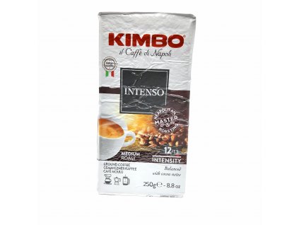 Kimbo Aroma Intenso, mletá káva, 250 g