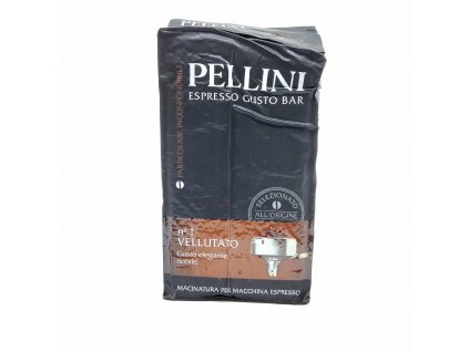 Pellini N1 Vellutato, mleta káva, 250 g