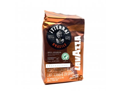 Lavazza Tierra Brazil 100% Arabika, zrnková káva, 1 kg
