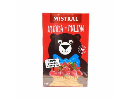 Mistral ovocný Jahoda a malina 44 g