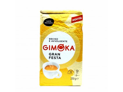 Gimoka Gran Festa, mletá káva, 250 g