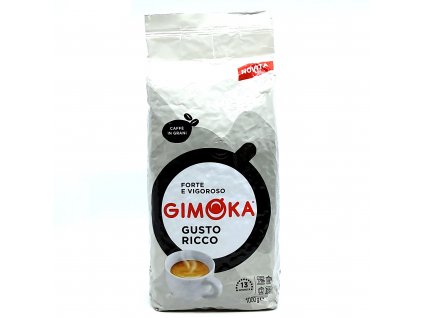 Gimoka Gusto Ricco, zrnková káva, 1 kg