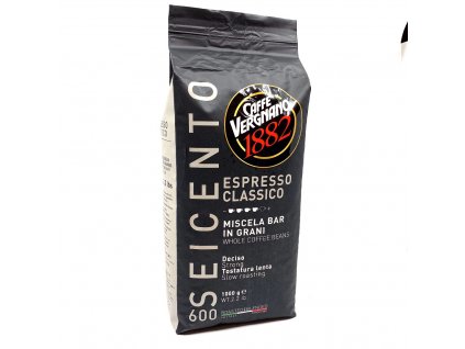 Vergnano Espresso Classico 600, zrnková káva, 1 kg