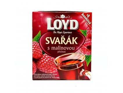 Loyd čaj, Hřáté s malinovou příchutí 30 g