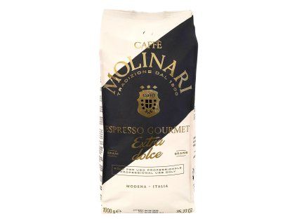 Molinari Caffé Espresso Extra Dolce zrnková káva 1kg